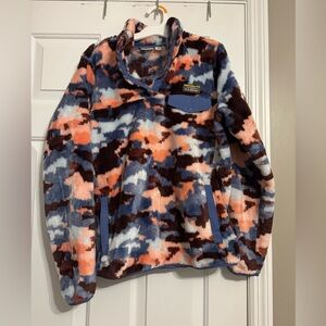 L.L. Bean Fleece Jacket in purple/pink